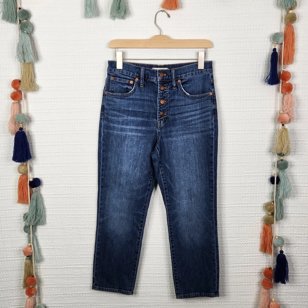 Madewell The Perfect Vintage Crop Jeans - Picture 4 of 8